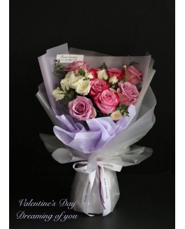 VD20,03情人節花束